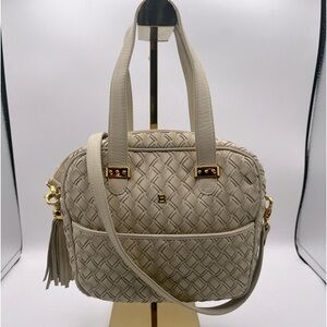Elegant Bally  Beige leather Handbag
